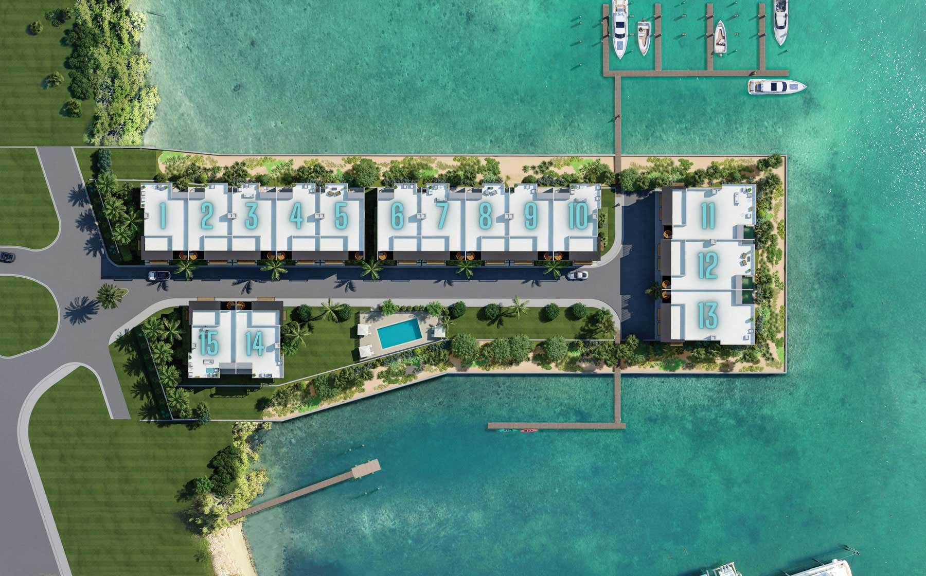 master site plan for forte luxe