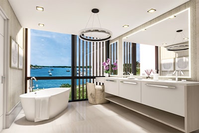 bathroom rendering