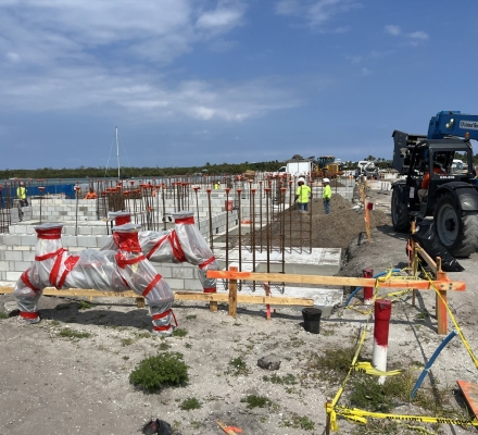 Forte Luxe Construction site April 2025