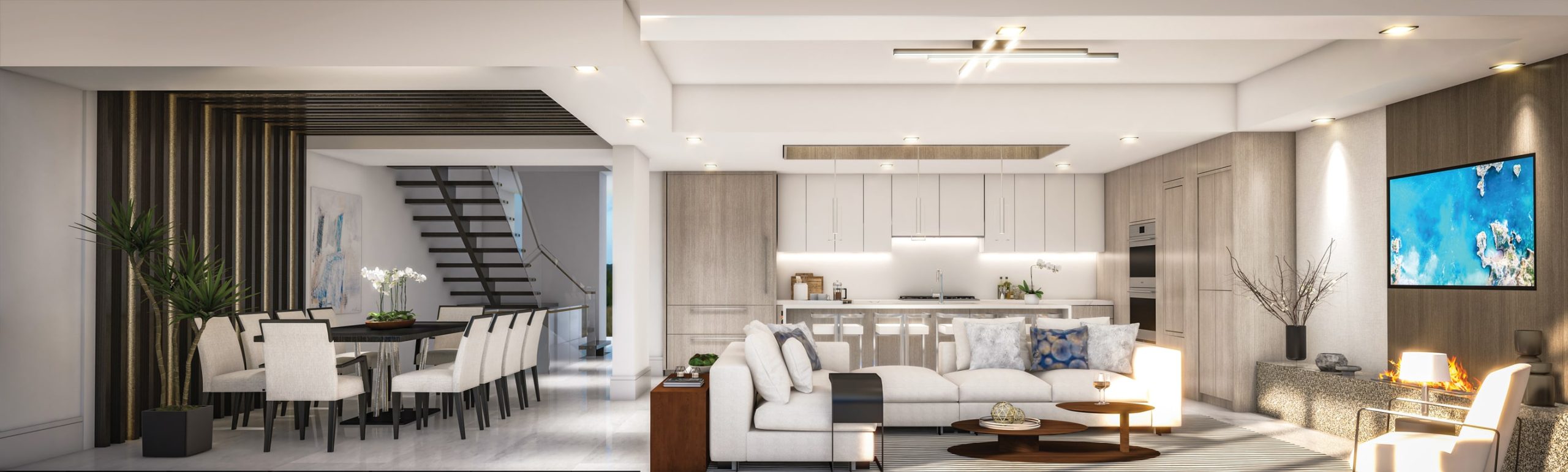 Forte Luxe Residence Living Space