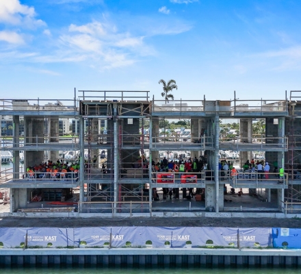 Forte Luxe Topping Off Event Progress