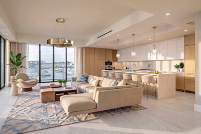 Nearly $8M waterfront residence at Forté Luxe in Jupiter goes under contract